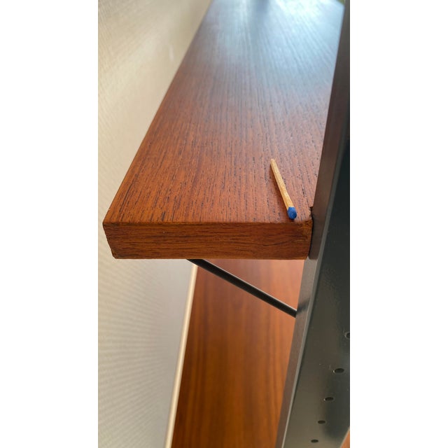 Vintage Teak Modular Wall Shelf by Olof Pira for String, 1950s, Set of 11 For Sale - Image 15 of 18
