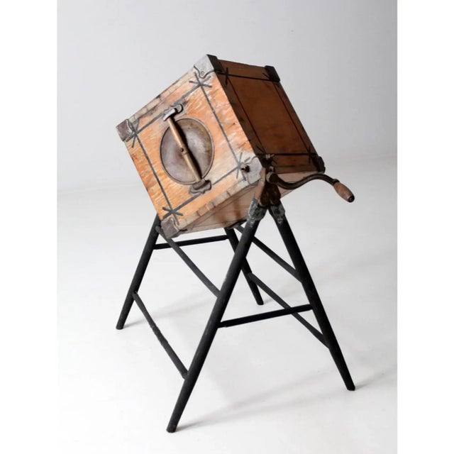 Late 19th Century Antique Whipple's Butter Churn For Sale - Image 5 of 12