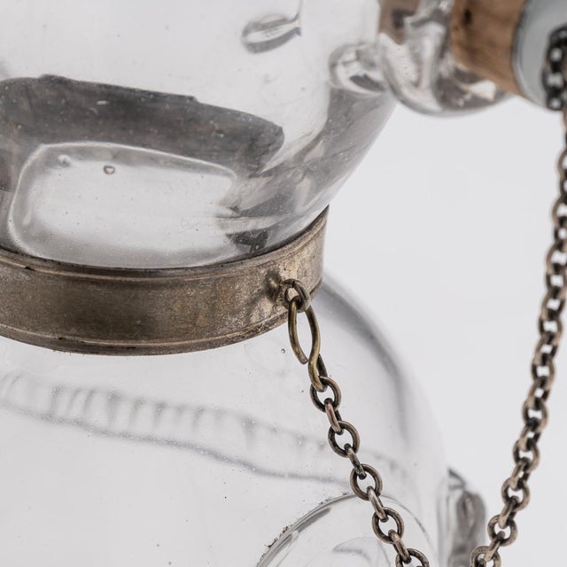 Antique Victorian Brass and Glass Novelty Dog Claret Jug, 1890 For Sale - Image 11 of 18