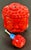 Red Rare Red Coral Buddha Head Snuff Bottle For Sale - Image 8 of 13