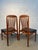 Wood Set of Six Mid-Century Slatted Teak Dining Chairs by Benny Linden For Sale - Image 7 of 18