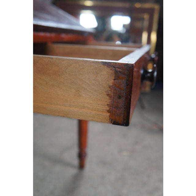 Antique Early 19th Century Plantation Secretary Desk Bookcase Hutch Cabinet For Sale - Image 11 of 18