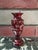 Red Ruby Red Crystal Vase For Sale - Image 8 of 8