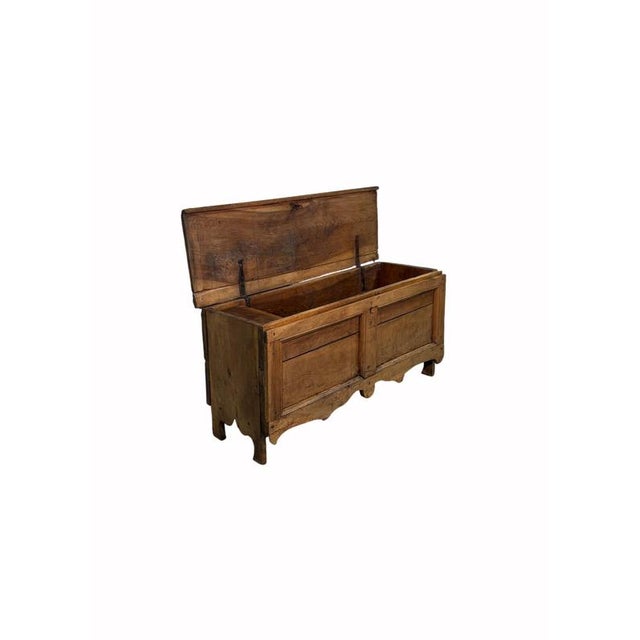 18th Century Rustic Walnut Chest For Sale - Image 3 of 5
