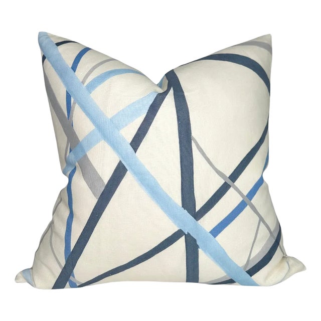 Simpatico Pillow Cover in Sky, 22x22 Pillow For Sale