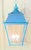 Metal Antique Restored Copper & Brass Hanging Lantern, Hexagonal/Square Fixture For Sale - Image 7 of 14
