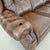Chesterfield Suzanne Brown Leather Living Room Set, 1970s, Set of 3 For Sale - Image 14 of 16