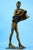 Brown Augusto Conti, Nude Woman Gust of Wind, 1960s, Bronze For Sale - Image 8 of 18
