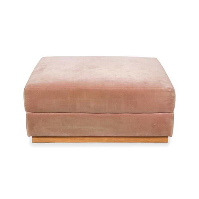 Sepia Fabric Stool in Rose with Manual Function and Storage Compartment from Bolia For Sale - Image 12 of 14