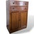 1950s Vintage Arts and Crafts Oak Pantry Cabinet with Drawers, 1950s For Sale - Image 5 of 10