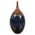 Vintage Northern Thai Chiang Mai Blue and Brown Vase from the Prem Collection For Sale - Image 13 of 13