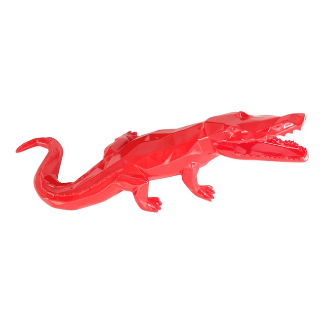 Red Resin Croco Spirit from Richard Orlinski For Sale