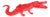 Red Resin Croco Spirit from Richard Orlinski For Sale