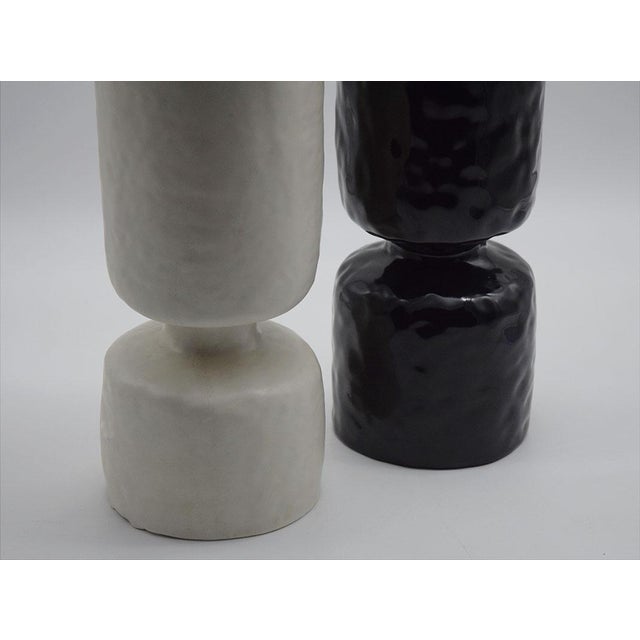 Ceramic Vases by Pompeo Pianezzola for Zanolli & Sebellin, 1970s, Set of 2 For Sale - Image 6 of 14