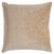 Mid-Century Modern Schumacher X Timothy Corrigan Madeleine 22" Pillow in Natural For Sale - Image 3 of 3