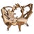 Wood Vintage Organic Freeform Teak Root Bench/Chair For Sale - Image 7 of 7