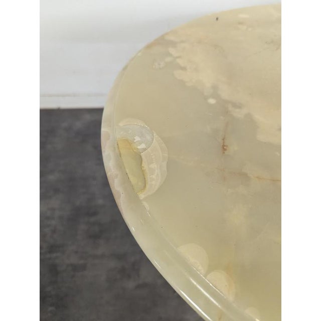 Neoclassical Coffee Table in Onyx For Sale - Image 4 of 7