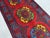 1990s Red Filpa Elephant Foot Tribal Oriental Runner Rug, 2'9" X 6'6" For Sale - Image 5 of 16