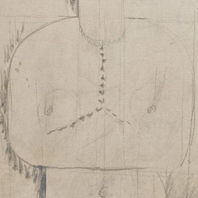 A. Modigliani, Cariatide/Caryatid, Lithograph For Sale - Image 3 of 7