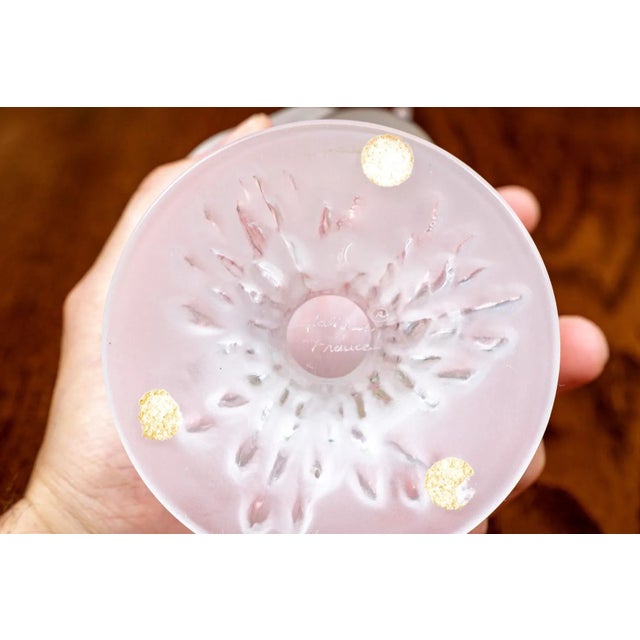 Art Nouveau Lalique Chloe - Seagull Crystal Frosted Figurine For Sale - Image 3 of 6