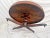 1950s Round Coffee Table Spinning Top on Pedestal Base Duncan Phyfe Style For Sale - Image 12 of 12