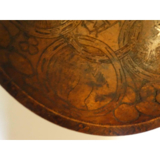 Early Americana Carved Wood Bowl With Rabbits For Sale - Image 10 of 15