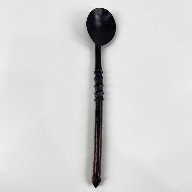 Wood Early 20th Century Zulu Spoon South Africa For Sale - Image 7 of 8