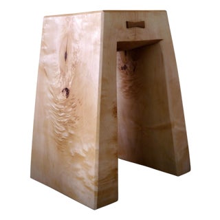 Maple Stool by Fritz Baumann For Sale