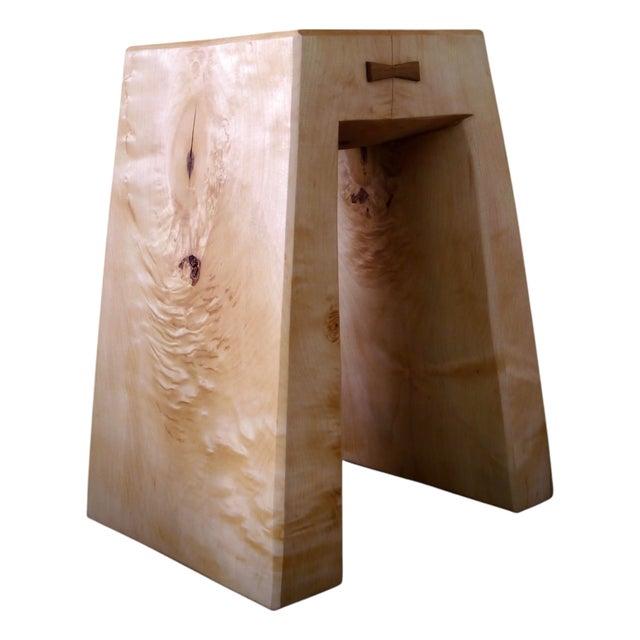 Maple Stool by Fritz Baumann For Sale