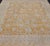 Antique Indian Amritsar Rug in Light Orange/Saffron, Pink, Light Blue & Green 9'10 X 13'3 For Sale In Atlanta - Image 6 of 17