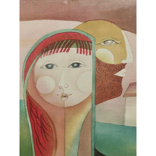 Tano Zenyu, Shukujitsu (祝日), 20th Century, Gouache For Sale - Image 3 of 10