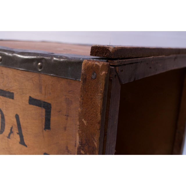 Vintage Salada Tea Chest / Crate Chairish