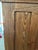 Vintage 1910s Alaska Ice Box Wood Cabinet With Carved Details For Sale - Image 9 of 10