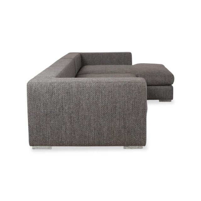 Cenova Fabric Corner Sofa in Grey by BoConcept For Sale - Image 12 of 15
