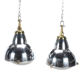 Industrial Pendant Lights by Bobo Intriguing Objects a Pair For Sale