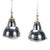Industrial Pendant Lights by Bobo Intriguing Objects a Pair For Sale
