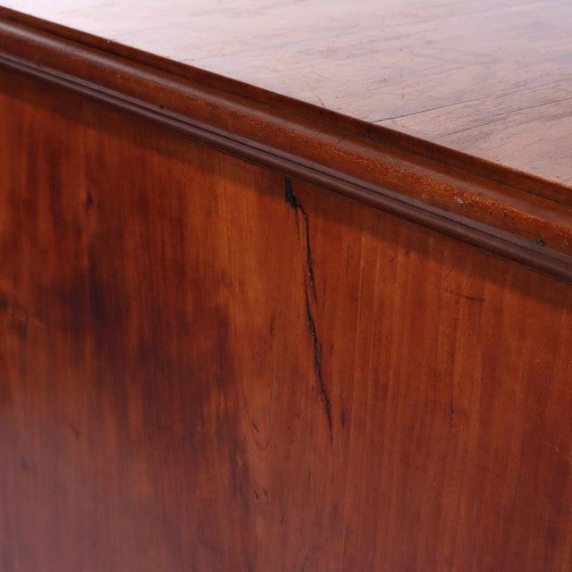 Antique Chippendale Cherry Graduated 4-Drawer Chest C1800 For Sale - Image 12 of 13