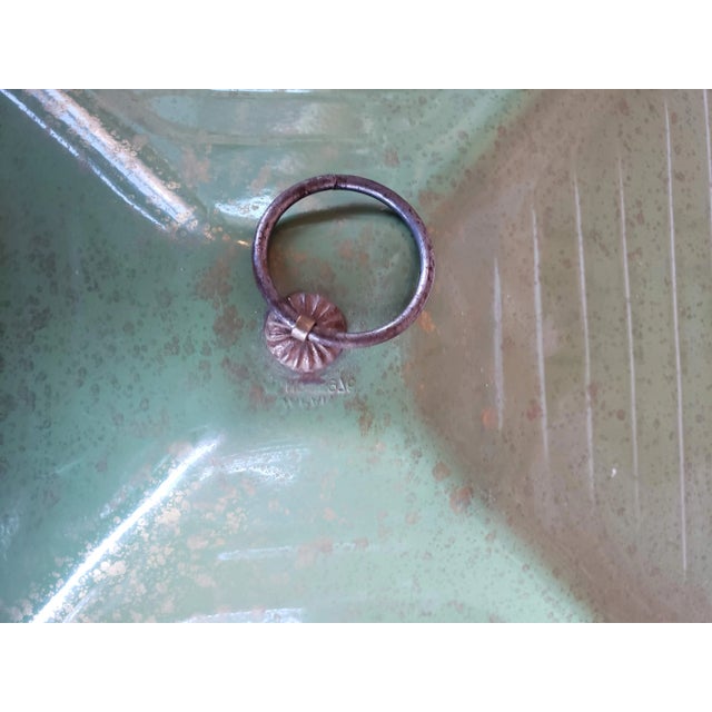 Green Mid 20th Century Reliance Green Asian Style Birdcage For Sale - Image 8 of 13