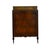 Antique 4-Drawer Wood Tallboy Chest of Drawers With Painted Accents For Sale - Image 4 of 14