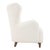 Ingel White Wingback Armchair For Sale - Image 6 of 10