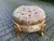 Pink Late 20thC Louis XVI Pink Damask Gilt Beech Bench For Sale - Image 8 of 8