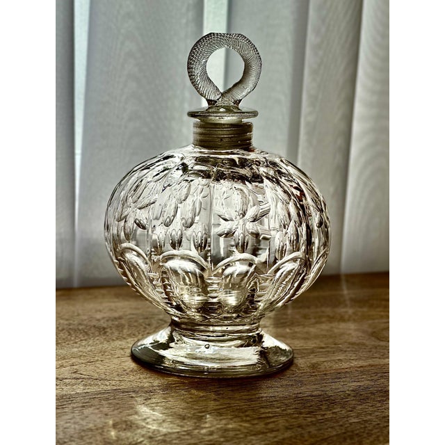 18th-Century Bohemian GermanGlass Decanter, 1750s For Sale - Image 8 of 8