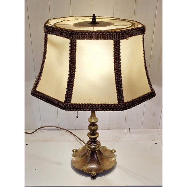 Vintage German Art Deco Table Lamp, 1920s For Sale - Image 3 of 9