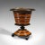 This is an antique fireside store. A Dutch, walnut decorative jardiniere or log bin, dating to the late Victorian period,...