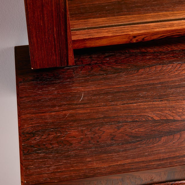 Black Rosewood Framed Mirror, Set of 2 For Sale - Image 8 of 18