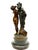 Early 20th Century Neo Classical Grand Tour Bronze of Nymph Giving Pan Water For Sale - Image 10 of 15