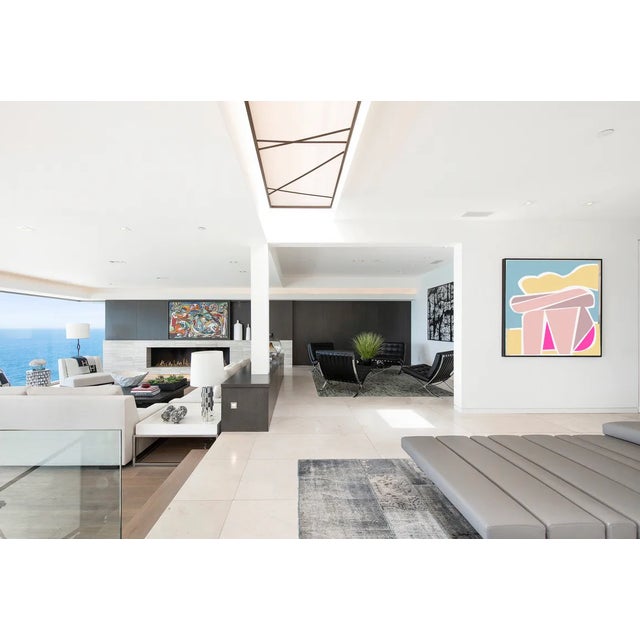 Abstract "Blonde on Beach" Contemporary Abstract Figurative Print For Sale - Image 3 of 3