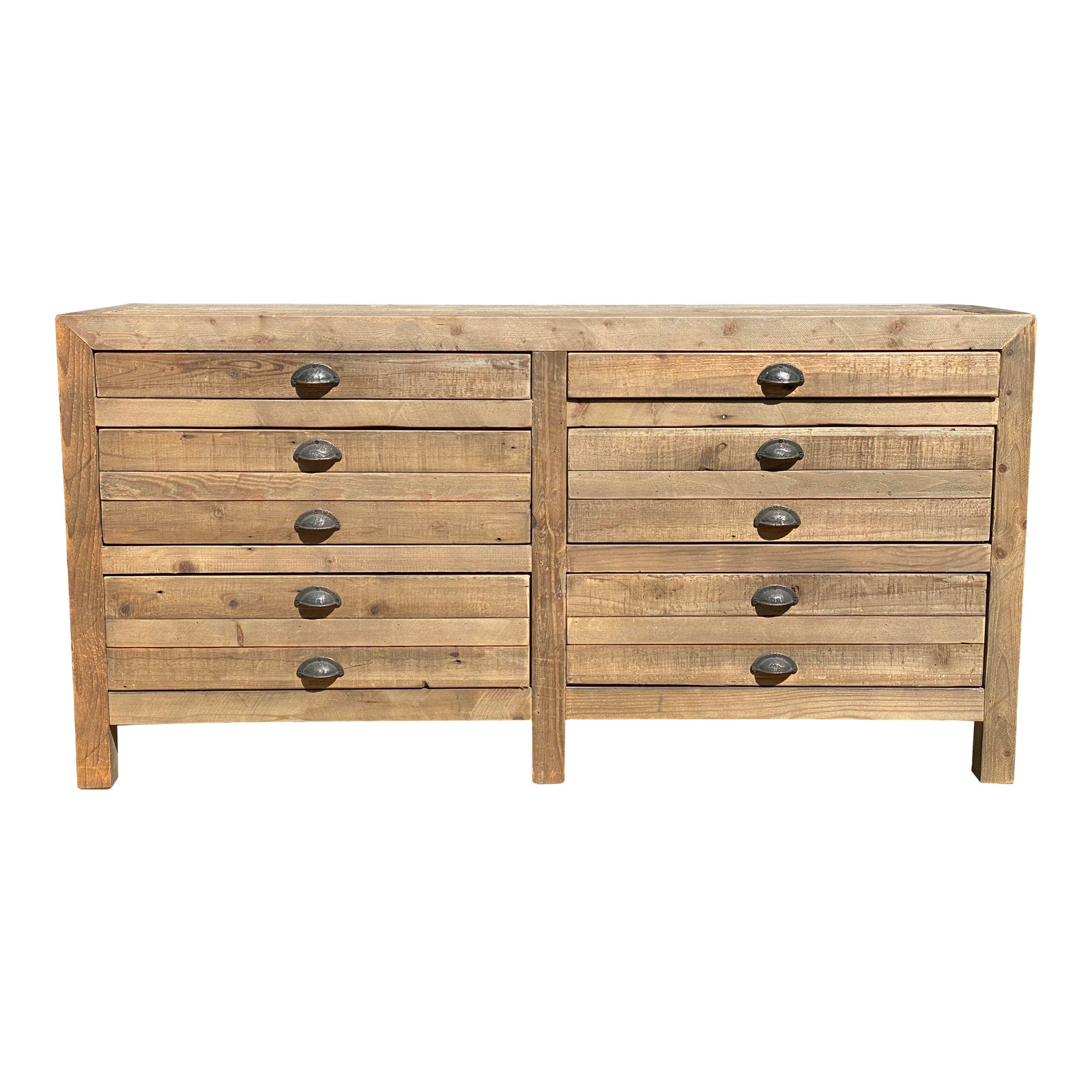 Restoration Hardware Printmaker's Media Console Chairish