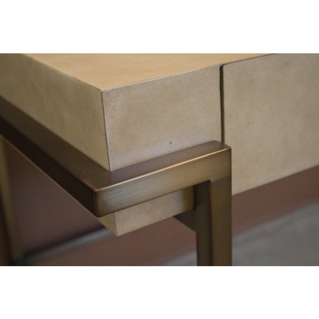 Sligh Studio Designs Parchment Writing Desk For Sale - Image 10 of 11