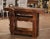 19th Century French Oak Carpenter Press Table With Five-Bottle Storage Rack For Sale - Image 10 of 10